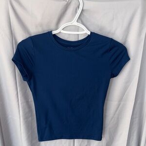 Hollister Dark Blue Short Sleeve Tee